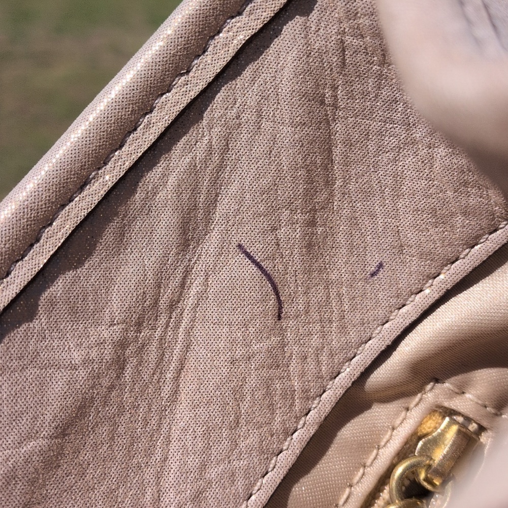 Coach Poppy 17924 Pushlock Leather North South Tote - Picture 14 of 14